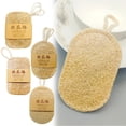 thumbnail image 2 of Esponja de Luffa Natural para lavar platos, almohadilla para fregar, fácil de limpiar, esponja para fregar, cepillos de cocina, 5 piezas, 2 of 4