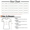 thumbnail image 3 of Summer Womens Cotton Linen Long/Short Sleeve Plus Size V Neck Button Solid Color Tops Casual Loose Tunic Blouse T Shirt, 3 of 5