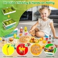thumbnail image 3 of Set de comida Pretend Play KODATEK de 78 piezas con cesta de almacenamiento para niños, 3 of 6