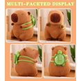 thumbnail image 3 of Peluche de peluche, capibara, 25 cm, supersuave para niños, 3 of 5
