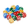 thumbnail image 4 of CHUANK Precision Dice 19mm Acrylic Transparent six Sided Casino for Sharp Straight Cor, 4 of 16