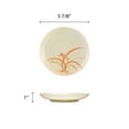 thumbnail image 2 of Excellante Gold Orchid Melamine Dinnerware Collection 6" Lotus Shape Plate, Comes in Dozen, 2 of 2