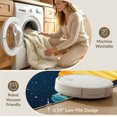 thumbnail image 5 of ODIKA 6'x9' Washable Area Rug Playroom Chart Rocket Ship Galaxy Motifs Science Theme Classroom for Queen Size Bedroom, Under Bed, Master Suite, Easy Care, Non-Shedding, 5 of 7