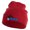 Cardinal, variant on Classic 1927 Oswald Rabbit Head Embroidered Beanie - Light Grey OSFM