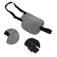 thumbnail image 3 of Ofertas Únicas 1 Pc Hebilla de Ajuste Máscara de Sueño 3D Cubierta Suave para Ojos 3D para Descanso Gris Ojo Izquierdo, 3 of 6