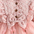 thumbnail image 6 of Jkety Kids Clothes Girls Toddler Baby Girl Dress Girl Clothes Outfits Tulle Dresses Princess Wedding Dress for Baby Girls Light Pink,2-3 Years, 6 of 7
