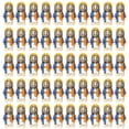 thumbnail image 1 of 50PCS Mini Christ Figurines for Easter Egg Stuffers - 3.4 x 2.8 cm PVC Religious Figures for Decor, Gifts, & Spiritual Reflection (Warm Friendly Expression), 1 of 8