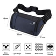 thumbnail image 2 of New men's cool chest bag, large-capacity messenger bag, functional trend, nylon purse. - blue, 2 of 5