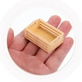 thumbnail image 3 of Fruit Frame Model Small House Mini Storage Box Wooden Basket Miniature Doll Miniatures Decorate, 3 of 6