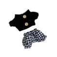 thumbnail image 2 of Ropa de peluche para muñecas de 17 cm Hugo conjunto de suéter y pantalones disfraz accesorios para fotos, 2 of 9