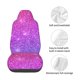thumbnail image 4 of Fotbe Purple Glitter Funda para Asiento de Auto con Estampado – Impermeable y Antisudor – Ajuste Universal, Lavable a Máquina, Antideslizante (1 Pieza), 4 of 5