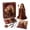 Red, variant on DIY Beaded Doll Kit for Adults and Teens Handmade Figure Craft Set with Beads Tools Instruction Book and Display Model Project