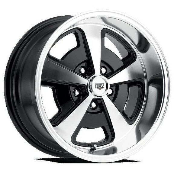 REV Wheels 109P-5706100 109 Series Magnum- 15x7 - 4 bs - 5x4.75/5x120.65 -Polished