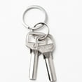 thumbnail image 5 of REGALWOVEN 30mm Silver Tone Metal Flat Split Ring Keyrings Key Chain 10 Pcs Keychain, 5 of 7