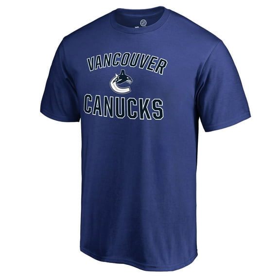 Men's Royal Vancouver Canucks Victory Arch T-Shirt
