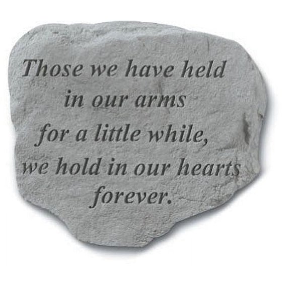 Those We Have Held In Our Arms... Memorial Pet Stone