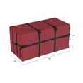 thumbnail image 2 of 83-DT5055 Sac de Rangement en Toile Robuste pour Arbre de 7,5 Pieds, Rouge, 2 of 4