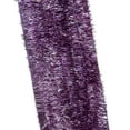thumbnail image 3 of Christmas Wired Tinsel Garland Plastic Decorate Vintage Retro Cd1543 Purple, 3 of 3