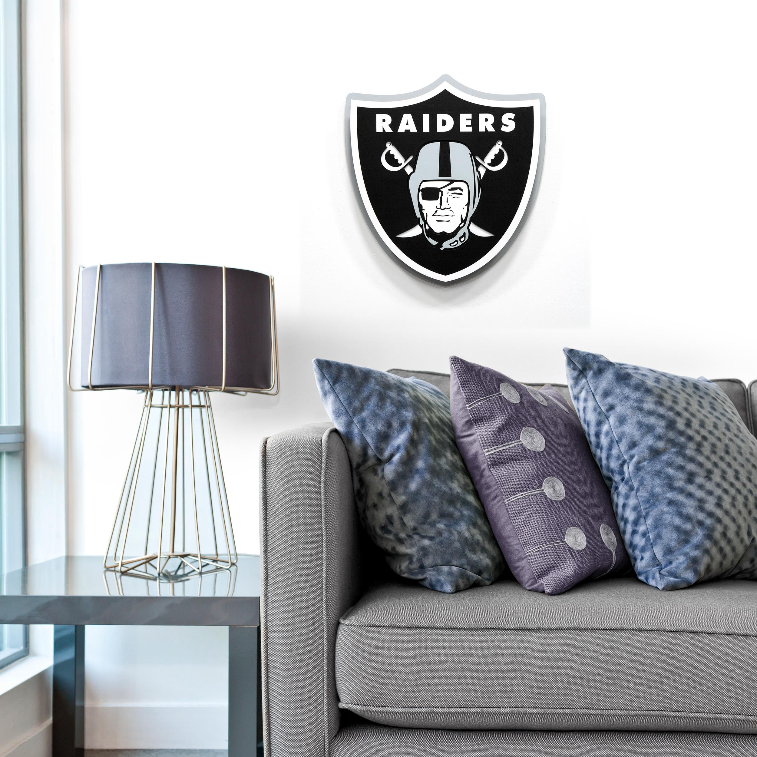 YouTheFan NFL Las Vegas Raiders 3DX Die Cut Wall Art