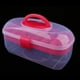 thumbnail image 5 of Organizador de Amacenamiento Maquillaje Caja de Complimentos Estuche rojo, 5 of 9