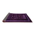 thumbnail image 2 of Ahgly Company Indoor Square Oriental Purple Modern Area Rugs, 4' Square, 2 of 4