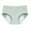 Light Green, variant on Alun Women's Physiological Underwear Menstrual Leak Proof Soft Elastic Comfortable Panties Pure Color Smooth Seamless Full Coverage Period Panties for Ladies Light Yellow XL