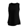 thumbnail image 6 of Perfectbot Womens Flowy Workout Tank Top Curved Hem Lightweight Relaxed Fit Athletic Yoga Shirts, 6 of 7