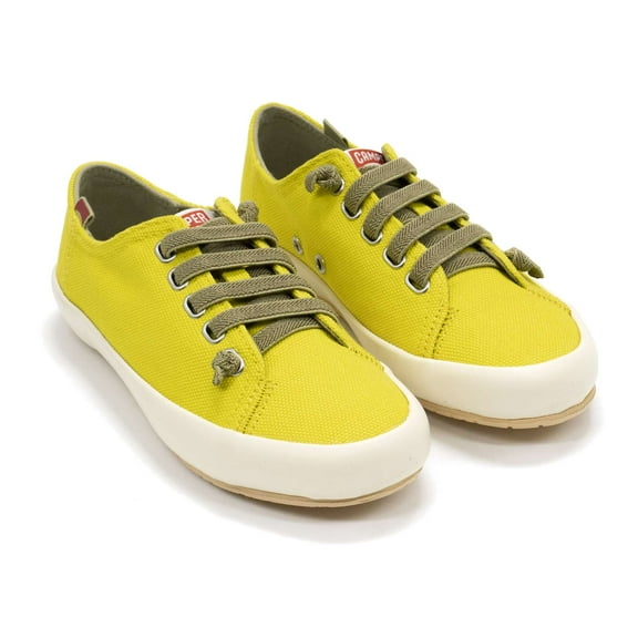 Camper Women's Borne Fashion Sneakers, Yellow,5 M US