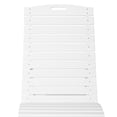 thumbnail image 6 of WestinTrends Outdoor HDPE In-Pool Patio Chaise Lounge Chair With Wheels, White, 6 of 13
