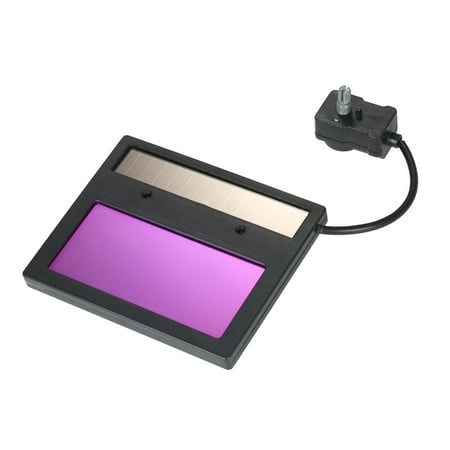 

Walmeck Solar Energy Auto Darkening Welding Lens Welder Grinding Lens Filter Shade Goggles for Soldering with Adjustable Sensitivity Low Battery Indication Delay Time Replaceable Battery