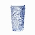 thumbnail image 2 of LeadingWare  Hi Ball Paisley Acrylic Drinking Glasses Set of 4 (17oz) - 3.38" W x 3.38" L x 6" H Clear, 2 of 3
