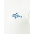 thumbnail image 5 of Fish N Vibe Men's Long Sleeve Performance Fishing Graphic Tee, White Rainbow Color Wash, XL, 5 of 8