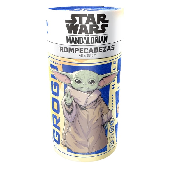 Rompecabezas Lucas Mandalorian Cilindro Infantil 60 Piezas