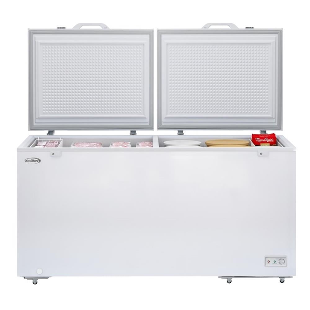 Pemberly Row 79" Commercial Chest Freezer 30 cu. ft. in White