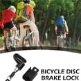 thumbnail image 4 of Bicicleta Protección Antirrobo Bloqueo De Motocicleta Seguridad Antirrobo Rueda De Bicicleta Bloqueo De Freno De Disco Para Scooter Mtb Ciclismo Al Aire Libre Guardurnaity OD008599-00, 4 of 7
