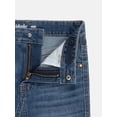 thumbnail image 3 of Wonder Nation Girls Denim Midi Skirt, Sizes 4-18, 3 of 5