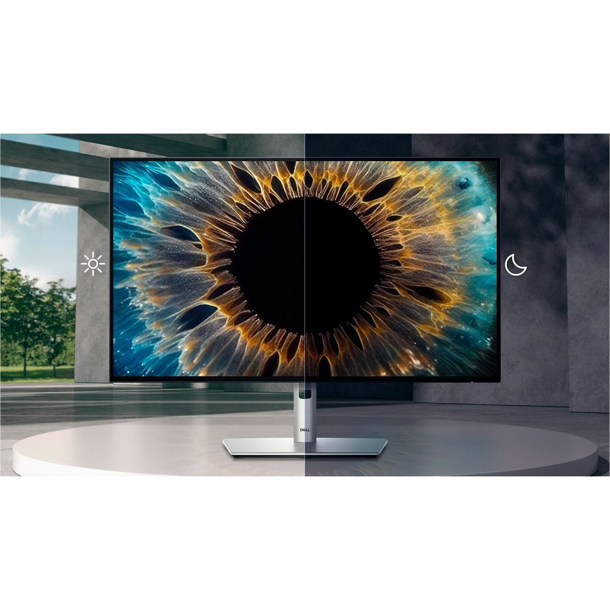 Dell UltraSharp 27\" 2560 x 1440 LED Anti-glare, Ambient Light Sensor Monitor, Platinum Silver, U2724D
