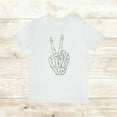 thumbnail image 2 of Peace Sign Skeleton Shirt, 2 of 2