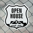 thumbnail image 5 of Open House (5 Pack) 12 inch X 12 inch Shield-Shaped Rust-Free Aluminum Metal Signs Weather Resistant Made in the USA, 5 of 6