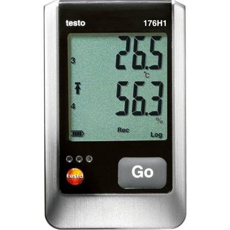 Testo 176H1 (0572 1765) 4-Ch. Temp/Humidity Data Logger w/Ext. NTC/Capacitive Humidity Sensor