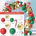 thumbnail image 4 of Christmas Decor Event & Party Christmas Balloon Garland Arch Kit Pack Christmas Set With Red Green White With For Christmas Party Decorations Party Balloon, 4 of 4