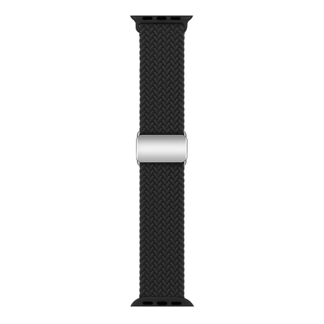Correa de hebilla magnética trenzada para reloj Apple de 789ª generación, pulsera ajustable para Apple Watch