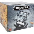 thumbnail image 2 of Imperia Pasta Maker Machine, Black, Made in Italy - Heavy Duty Steel Construction w/ Easy Lock Dial & Wooden Grip Handle for Authentic & Fresh Italian Pasta Noodle Cooking, 2 of 4