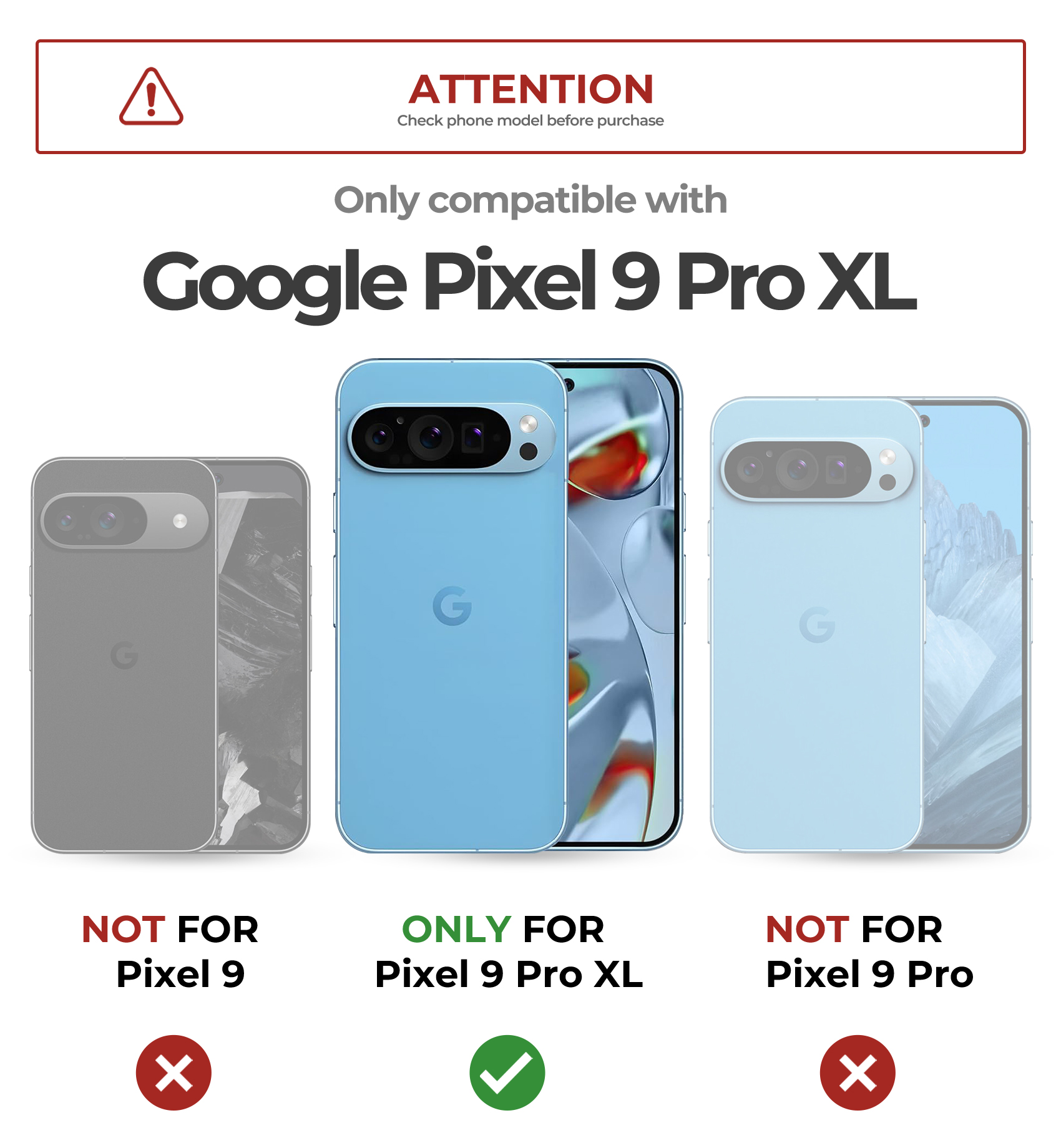 Dexnor Google Pixel 9 Pro XL Case With Kickstand photo 4