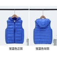 thumbnail image 5 of Godderr 3-12Y Boys Girls Vest Jacket for Toddler Kids,Sleeveless Jacket,Solid Color Zipper Waistcoat,Fall Winter down Jacket down Coats, 5 of 5