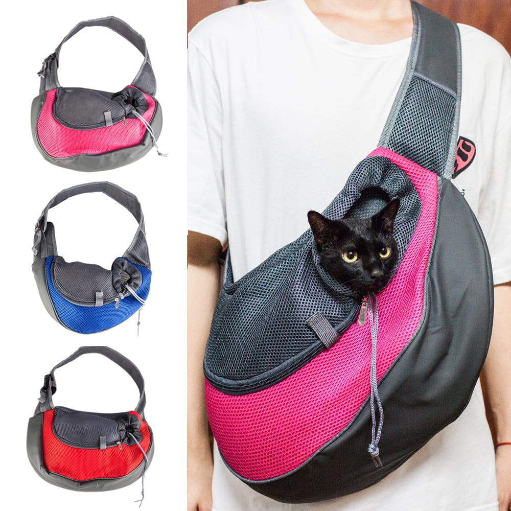 Pet Puppy Dog Cat Carrier Comfort Travel Tote Shoulder Bag Sling Backpack