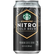 Starbucks Nitro Cold Brew Sweet Cream Premium Iced Coffee Drink 9.6 fl oz Can