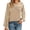 warm Almond, variant on Zeagoo Womens Elegant Blouse Lace Long Sleeve Tops Dressy Cute Fall Tops Casual Work T-Shirts
