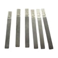 thumbnail image 3 of Juego de 6 limas para ranurar tuercas de guitarra, kit de herramientas de reparación de luthier portátil y resistente de acero inoxidable para reparar Acústica 12 a 53, 3 of 7