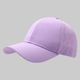 thumbnail image 2 of Mnuaqn Girls Criss Cross Ponytail Hat Mesh Baseball Cap Kids Quick Dry Ponycap Hats Outdoor Summer Sports Hat Age 7-12, 2 of 5